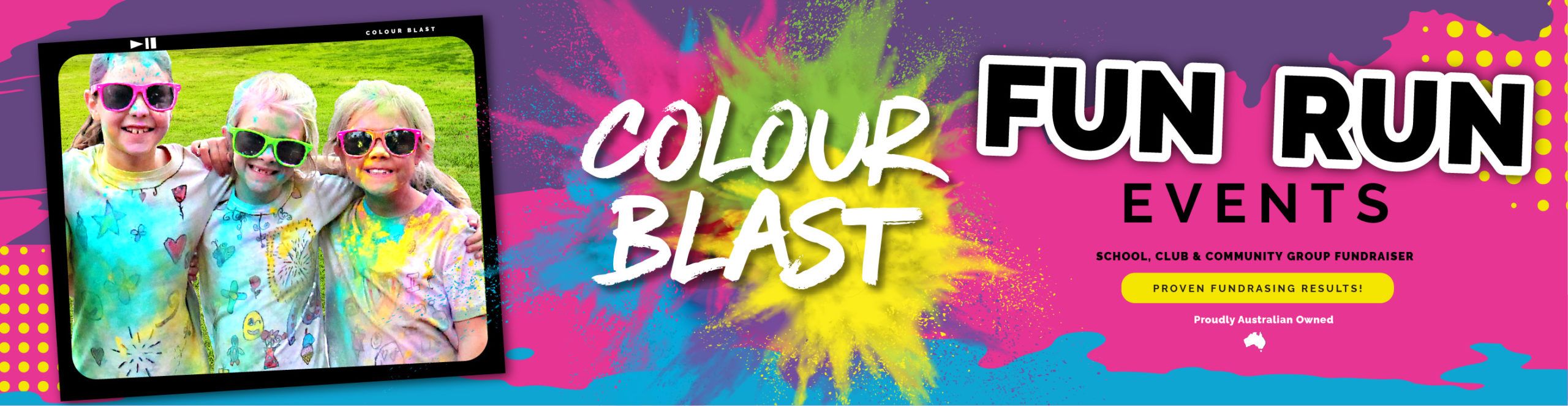 Colour Blast Fundraising Events